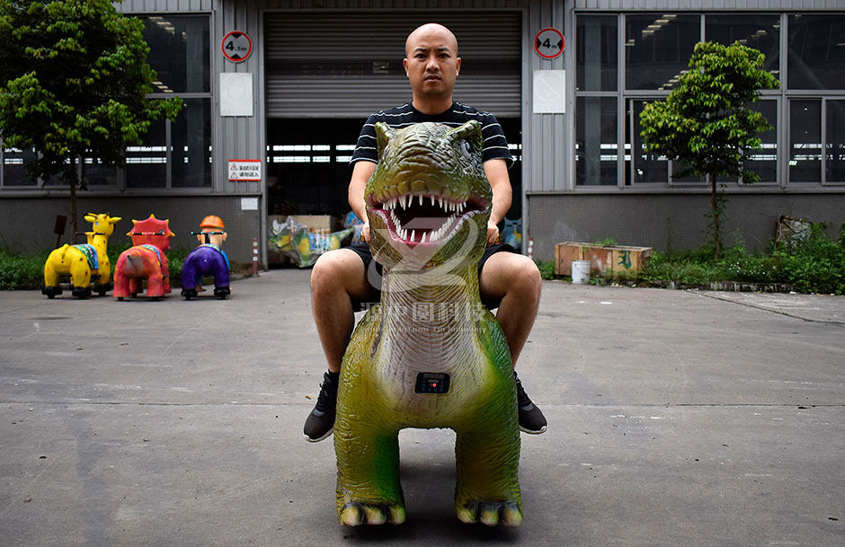 霸王龍童車，商場騎行霸王龍，霸王龍小車